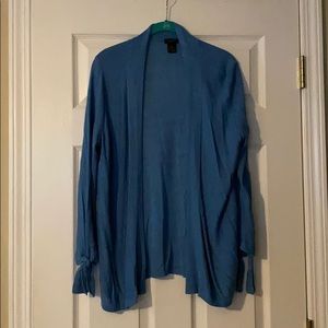 Ann Taylor Factory Light Blue Cardigan